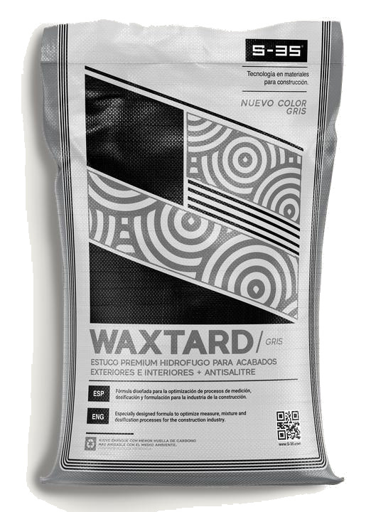 Saco de 25 kg de Waxtard Gris