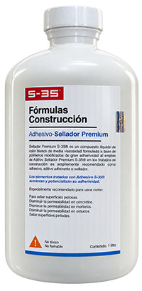 Envase de 1 L de Sellador premium adhesivo s-35